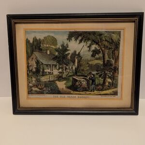 Framed Vintage Art Print